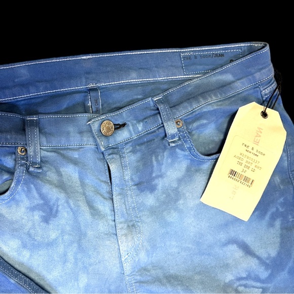 🎉HOST PICK🎉 NWT Org. White Rag & Bone The Dre Boyfriend Style Jeans. Size 32 - Picture 6 of 13